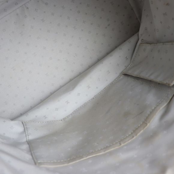 Louis Vuitton Lockit MM Suhari Bron Padlock Leather White - Picture 5 of 5